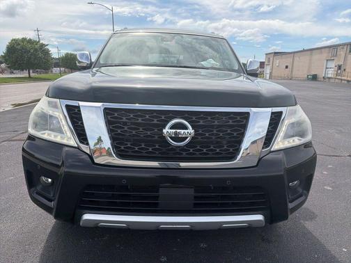 Super Black 2017 Nissan Armada Platinum