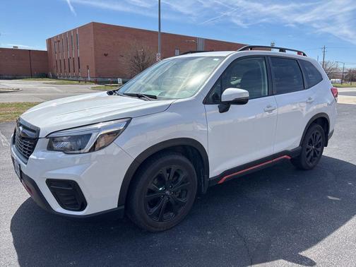 Crystal White Pearl 2021 Subaru Forester Sport