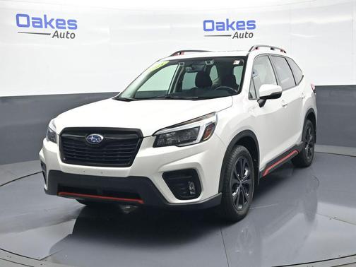 Crystal White Pearl 2021 Subaru Forester Sport