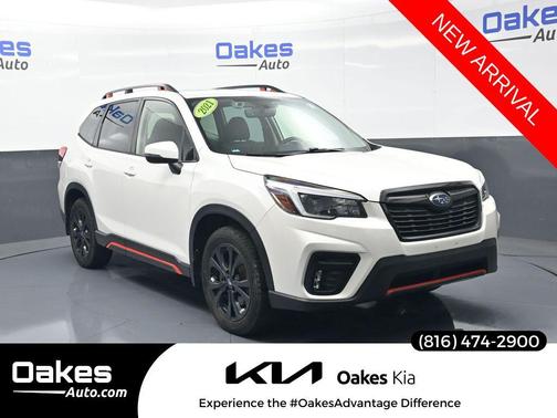 Crystal White Pearl 2021 Subaru Forester Sport