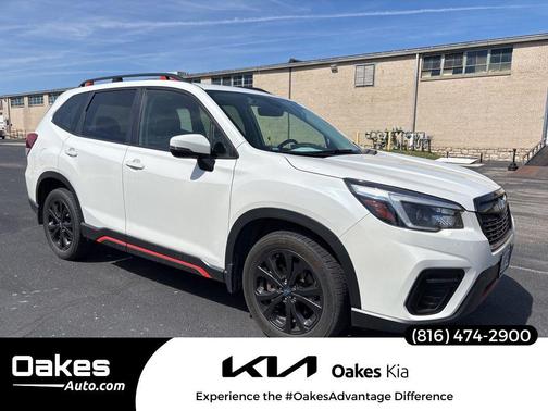 Crystal White Pearl 2021 Subaru Forester Sport