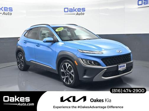 Blue Wave 2022 Hyundai KONA Limited