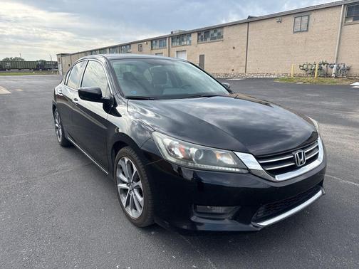 Crystal Black Pearl 2014 Honda Accord Sport