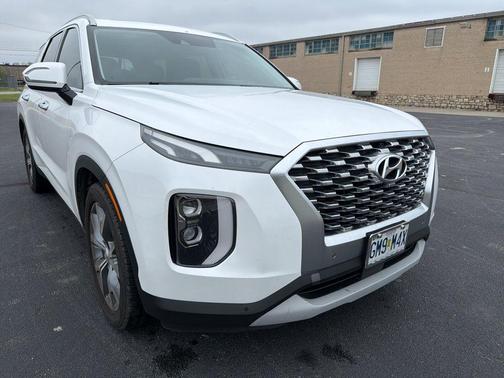 Hyper White 2020 Hyundai PALISADE SEL