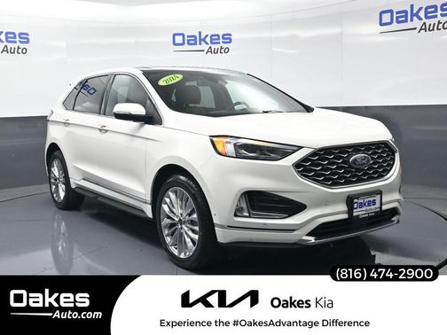 STAR WHITE 2024 Ford Edge Titanium