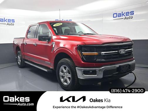 RAPID RED MET TINTED CC 2025 Ford F-150 XLT