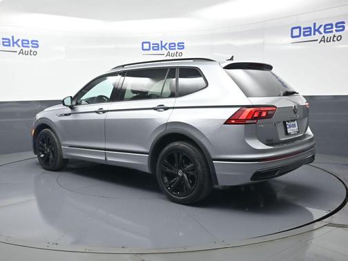 Silver Metallic 2023 Volkswagen Tiguan 2.0T SE R-Line Black