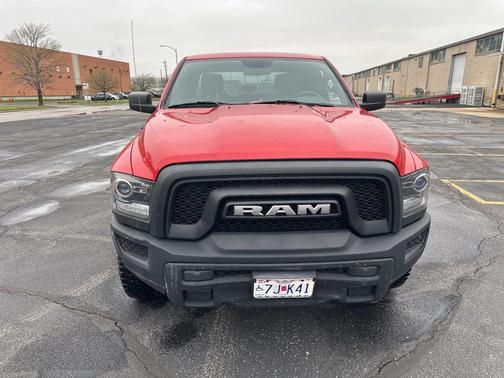 Flame Red Clearcoat 2021 RAM 1500 Classic Warlock Quad Cab 4x4 6'4' Box