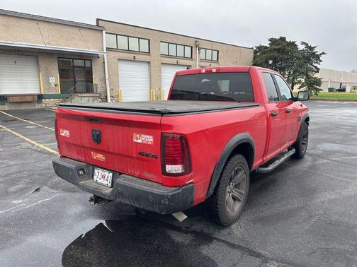 Flame Red Clearcoat 2021 RAM 1500 Classic Warlock Quad Cab 4x4 6'4' Box