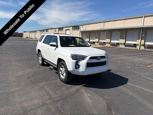 Super White 2018 Toyota 4Runner SR5 Premium