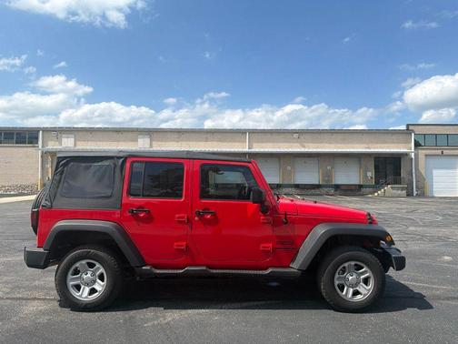 Firecracker Red Clearcoat 2017 Jeep Wrangler Unlimited Sport