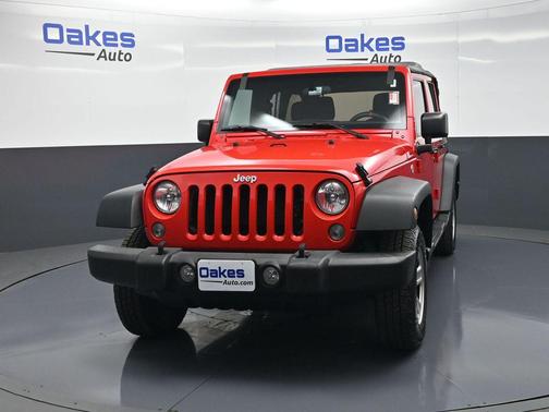 Firecracker Red Clearcoat 2017 Jeep Wrangler Unlimited Sport