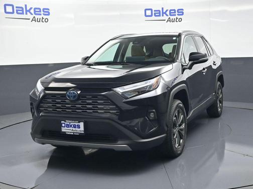 Midnight Black Metallic 2023 Toyota RAV4 Hybrid Limited
