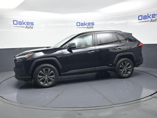 Midnight Black Metallic 2023 Toyota RAV4 Hybrid Limited