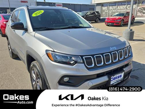 Billet Silver Metallic Clearcoat 2022 Jeep Compass Latitude Lux