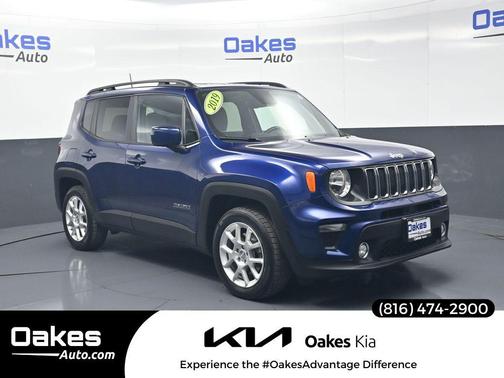 Jetset Blue Clearcoat 2019 Jeep Renegade Latitude