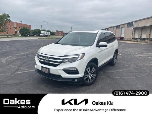 White Diamond Pearl 2018 Honda Pilot EX-L