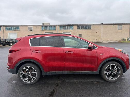 Hyper Red 2020 Kia Sportage SX Turbo