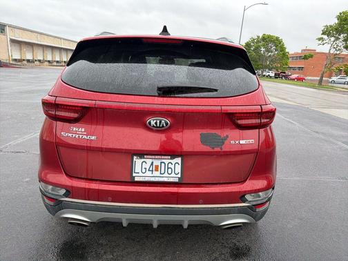Hyper Red 2020 Kia Sportage SX Turbo