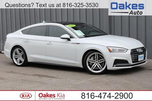 Glacier White 2018 Audi A5 2.0T Premium Plus