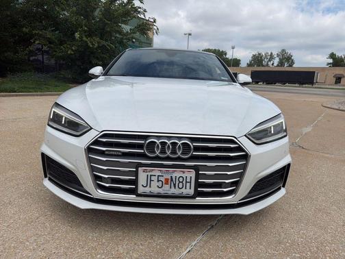 Glacier White 2018 Audi A5 2.0T Premium Plus