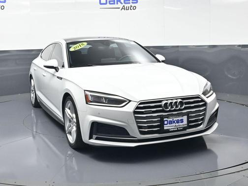 Glacier White 2018 Audi A5 2.0T Premium Plus