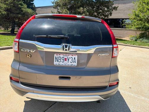 Alabaster Silver Metallic 2015 Honda CR-V EX