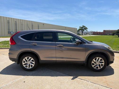 Alabaster Silver Metallic 2015 Honda CR-V EX
