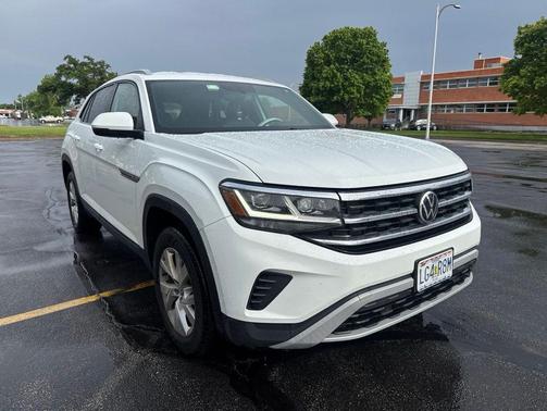 Pure White 2020 Volkswagen Atlas Cross Sport 2.0T S