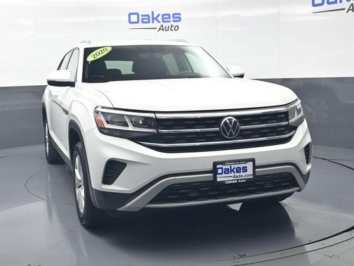 Pure White 2020 Volkswagen Atlas Cross Sport 2.0T S