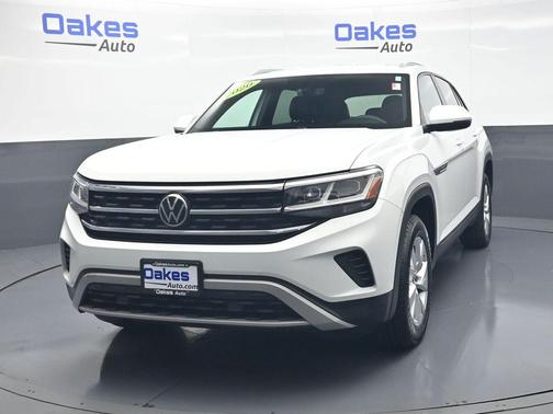 Pure White 2020 Volkswagen Atlas Cross Sport 2.0T S