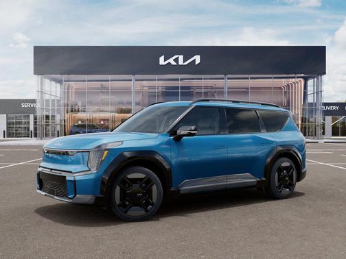 Ocean Blue 2026 Kia EV9 GT-Line