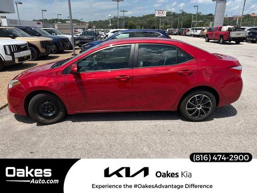 Barcelona Red Metallic 2015 Toyota Corolla LE
