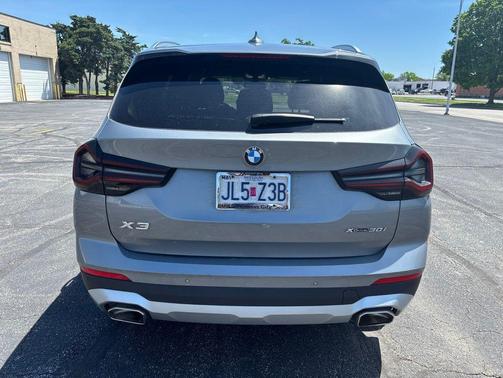 Skyscraper Gray Metallic 2024 BMW X3 xDrive30i