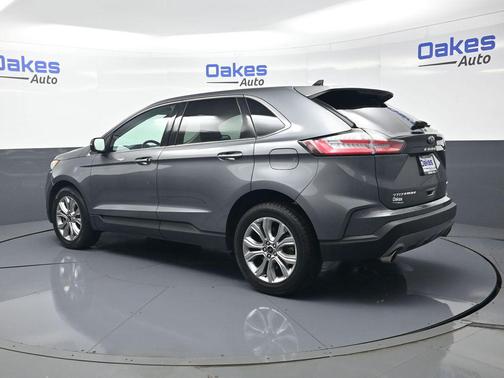 CARBONIZED GRAY 2024 Ford Edge Titanium
