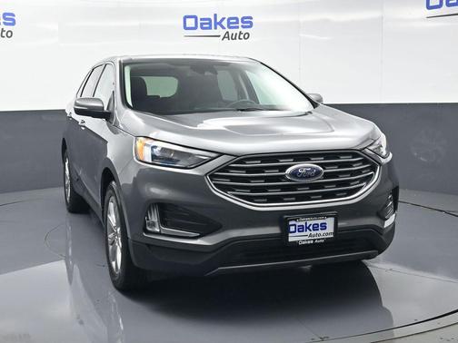 CARBONIZED GRAY 2024 Ford Edge Titanium