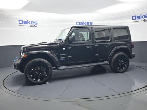 Black Clearcoat 2023 Jeep Wrangler 4xe Sahara
