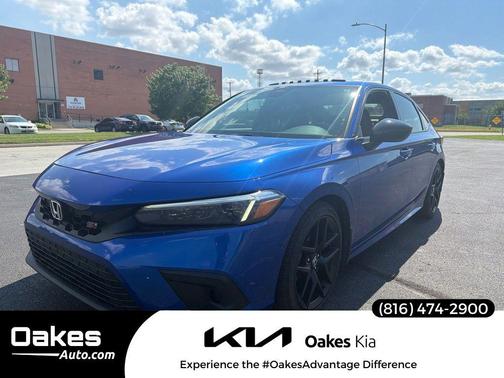 Aegean Blue Metallic 2023 Honda Civic Si Base