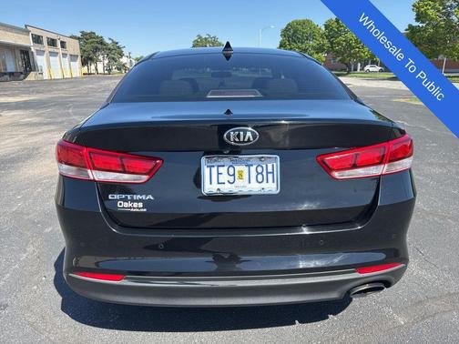 Ebony Black 2018 Kia Optima LX