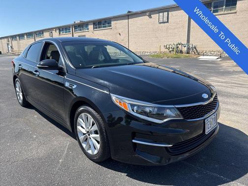 Ebony Black 2018 Kia Optima LX