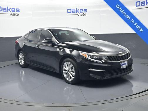 Ebony Black 2018 Kia Optima LX