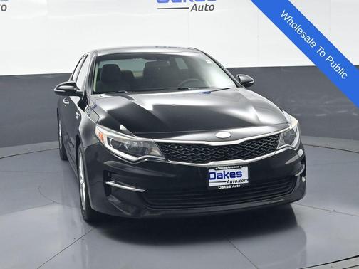 Ebony Black 2018 Kia Optima LX