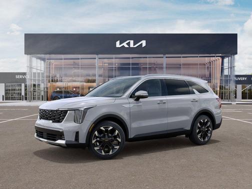 Wolf Gray 2025 Kia Sorento EX