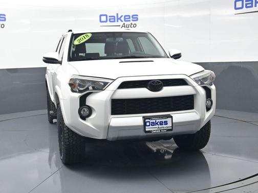 Super White 2018 Toyota 4Runner TRD Off Road Premium
