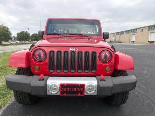 Flame Red Clearcoat 2012 Jeep Wrangler Sahara