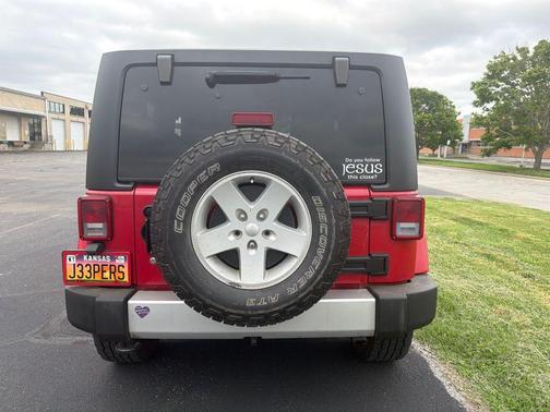 Flame Red Clearcoat 2012 Jeep Wrangler Sahara