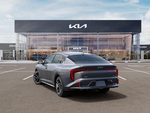 Steel Gray 2026 Kia K4 GT-Line