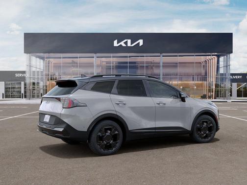 Wolf Gray/Black Roof 2026 Kia Sportage S