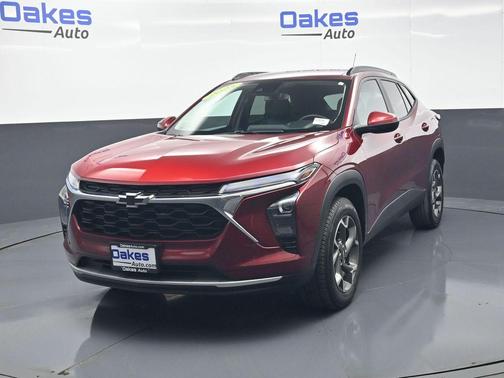 Crimson Metallic 2025 Chevrolet Trax LT