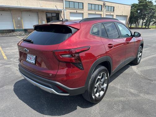 Crimson Metallic 2025 Chevrolet Trax LT